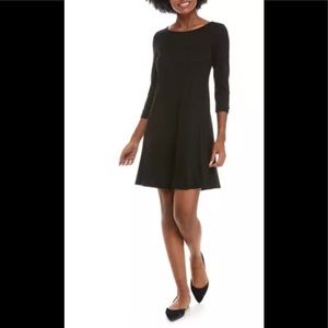 NWOT LBD 3/4 Sleeve A Line with Scoop Neck styling